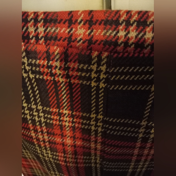 Plaid Pencil Skirt - Picture 2 of 6